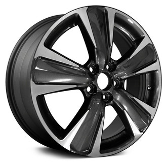 Replace® - 5-Spoke Machined Dark Charcoal Metallic 18x7 Alloy Factory Wheel - Remanufactured