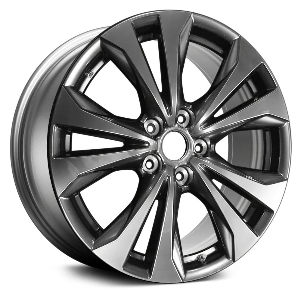 Replace® ALYLG052U79 - 5 V-Spoke Dark Smoked Silver 18x7 Alloy