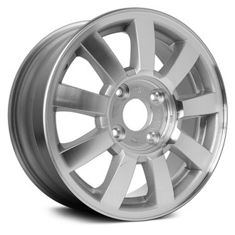 Replace® - 9 I-Spoke Sparkle Silver 15x6 Alloy Factory Wheel - Remanufactured