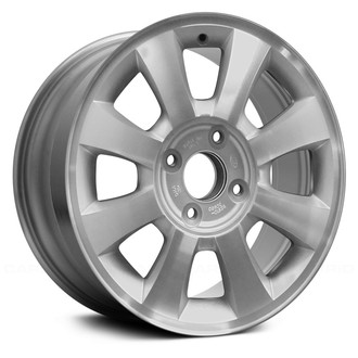 Replace® - 8 I-Spoke Machined with Silver Vents 16x6 Alloy Factory Wheel - Remanufactured