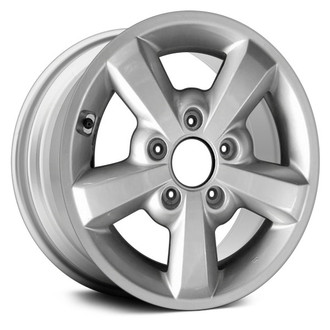 Replace® - 5-Spoke Silver 17x7 Alloy Factory Wheel - Remanufactured
