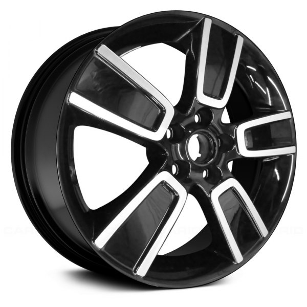 Replace® - 18 x 7 5-Spoke Black Alloy Factory Wheel (Remanufactured)