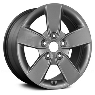 Replace® - 5-Spoke Charcoal Gray 16x6 Alloy Factory Wheel - Remanufactured