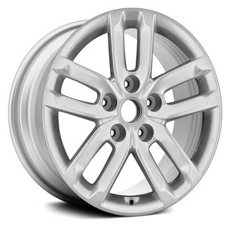 Replace® - Double 5-Spoke Bright Silver 16x6.5 Alloy Factory Wheel - Remanufactured