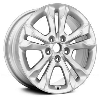 Replace® - Double 5-Spoke Silver 17x6.5 Alloy Factory Wheel - Remanufactured