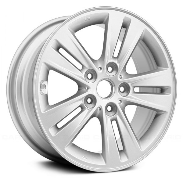 Replace® - 16 x 6.5 Double 5-Spoke Silver Alloy Factory Wheel (Remanufactured)