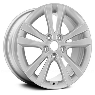 Replace® - Double 5-Spoke Silver 17x7 Alloy Factory Wheel - Remanufactured