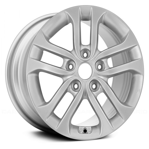 Replace® - 16 x 6 Double 5-Spoke Silver Alloy Factory Wheel (Remanufactured)