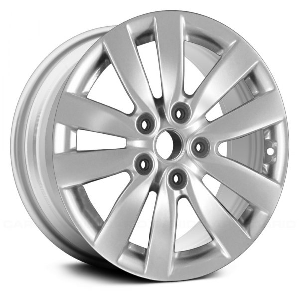 Replace® - 16 x 6.5 5 V-Spoke Silver Alloy Factory Wheel (Remanufactured)
