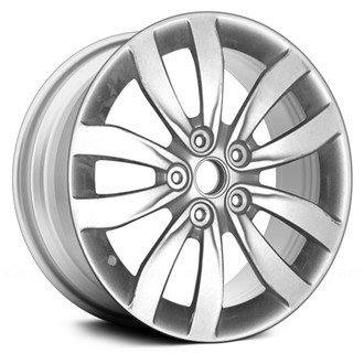 Replace® - 10-Spoke Sparkle Silver Metallic 17x7 Alloy Factory Wheel - Remanufactured