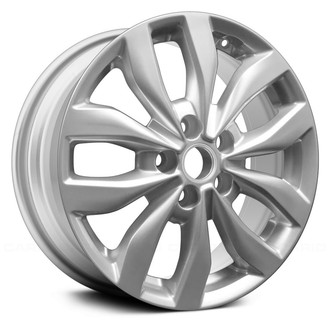 Replace® - 5 V-Spoke Silver 17x6.5 Alloy Factory Wheel - Remanufactured