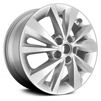 Replace® - 5 V-Spoke Silver 17x6.5 Alloy Factory Wheel - Remanufactured