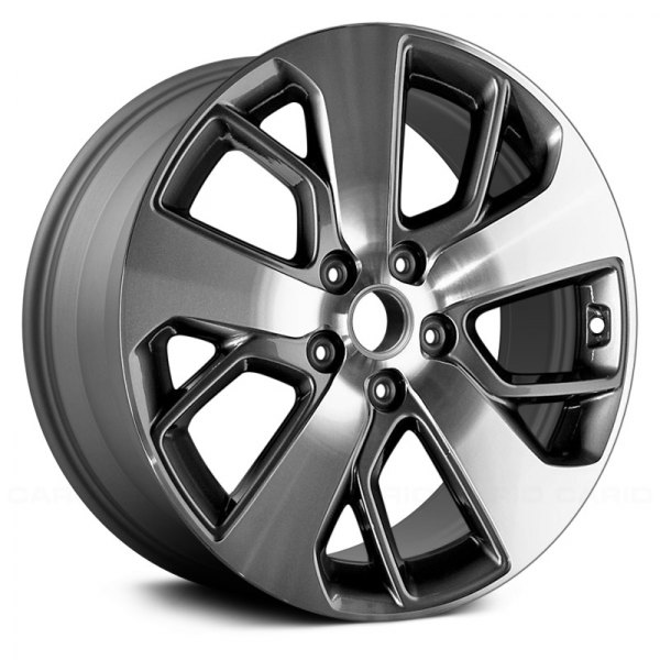 Replace® - 18 x 7.5 10 Spiral-Spoke Charcoal with Machined Accents Alloy Factory Wheel (Remanufactured)