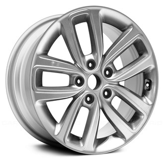 Replace® - Double 5-Spoke Silver 17x6.5 Alloy Factory Wheel - Remanufactured