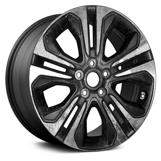 Replace® - Double 5-Spoke Machined Dark Charcoal 18x7 Alloy Factory Wheel - Remanufactured