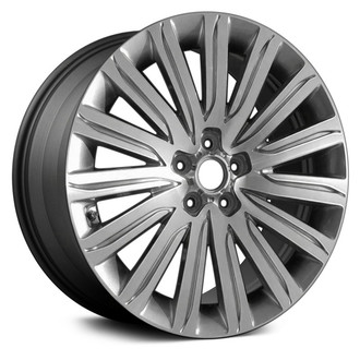 Replace® - 15 I-Spoke Charcoal with Machined Face 19x8 Alloy Factory Wheel - Remanufactured