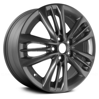 Replace® - Triple 5-Spoke Medium Gray 17x7 Alloy Factory Wheel - Remanufactured