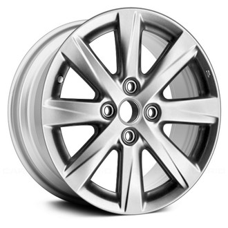 Replace® - 8 Turbine-Spoke Smoked Silver 15x5.5 Alloy Factory Wheel - Remanufactured
