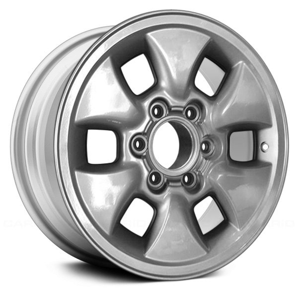 Replace® - 16 x 7 6-Slot Silver Alloy Factory Wheel (Remanufactured)