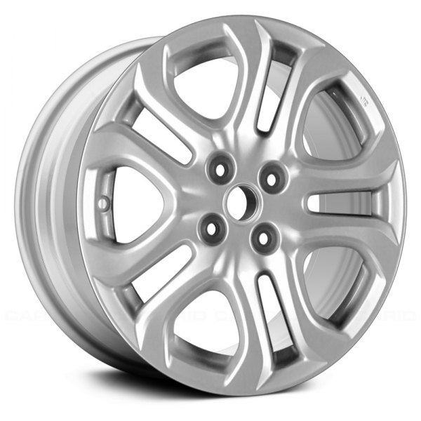Replace® - 16 x 5.5 5 V-Spoke Silver Alloy Factory Wheel (Remanufactured)