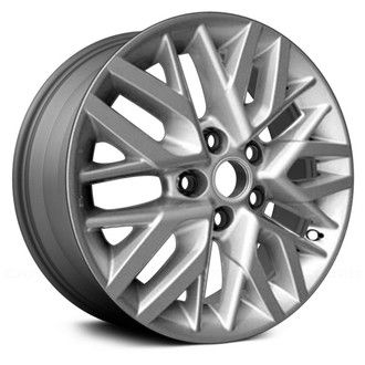 Replace® - 5 Double V-Spoke Silver 16x7 Alloy Factory Wheel - Remanufactured