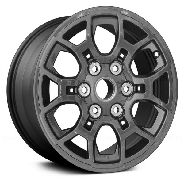 Replace® - 16 x 7 12-Slot Charcoal Alloy Factory Wheel (Remanufactured)
