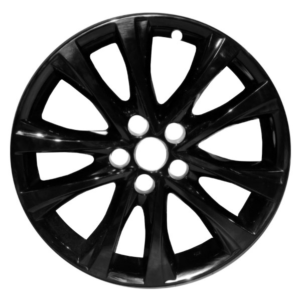 Replace® - 18 x 7.5 5 V-Spoke Painted Gloss Black Alloy Factory Wheel (Remanufactured)