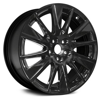 Replace® - 12 Turbine-Spoke Black 19x7.5 Alloy Factory Wheel - Remanufactured