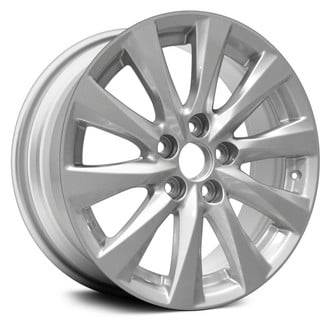 Replace® - 10 Turbine-Spoke Silver 17x7.5 Alloy Factory Wheel - Remanufactured