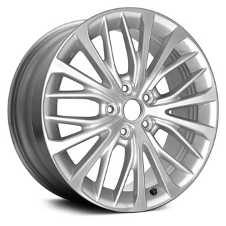 Replace® - 20 Alternating-Spoke Silver with Machined Face 18x8 Alloy Factory Wheel - Remanufactured