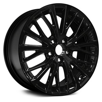 Replace® - 20 Alternating-Spoke Black 18x8 Alloy Factory Wheel - Remanufactured