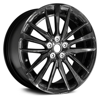 Replace® - 10 Alternating-Spoke Black 19x8 Alloy Factory Wheel - Remanufactured