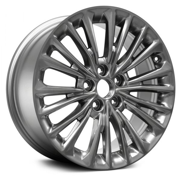 Replace® - 18 x 8 10 Y-Spoke Smoked Silver Alloy Factory Wheel (Remanufactured)