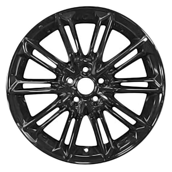 Replace® - 19 x 8 10 Double I-Spoke Gloss Black Alloy Factory Wheel (Remanufactured)