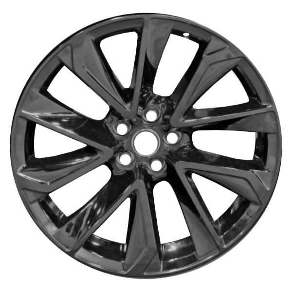 Replace® - 18 x 8 5 V-Spoke Gloss Black Alloy Factory Wheel (Remanufactured)