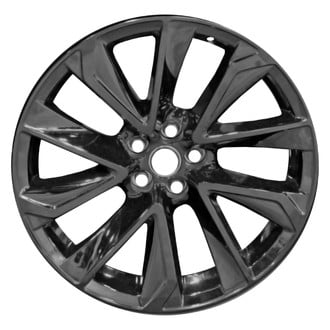 Replace® - 5 V-Spoke Gloss Black 18x8 Alloy Factory Wheel - Remanufactured