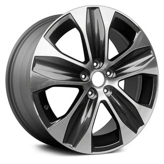Replace® - 5-Spoke Machined Medium Charcoal Metallic 18x8 Alloy Factory Wheel - Remanufactured