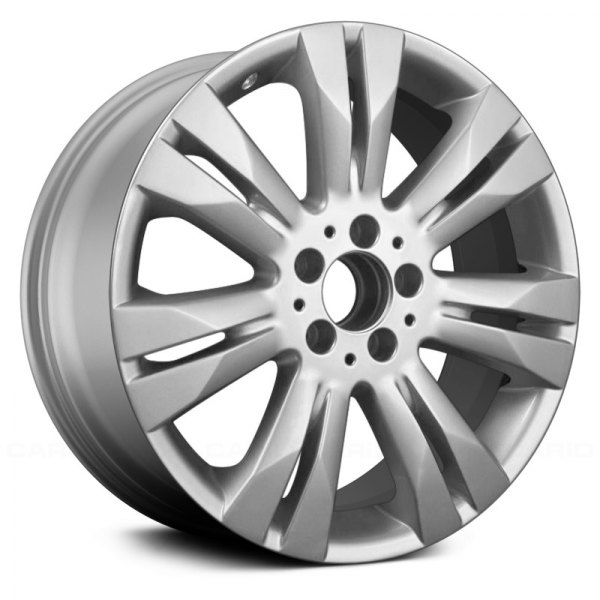 Replace® - 18 x 9.5 7 Double I-Spoke Silver Alloy Factory Wheel (Remanufactured)