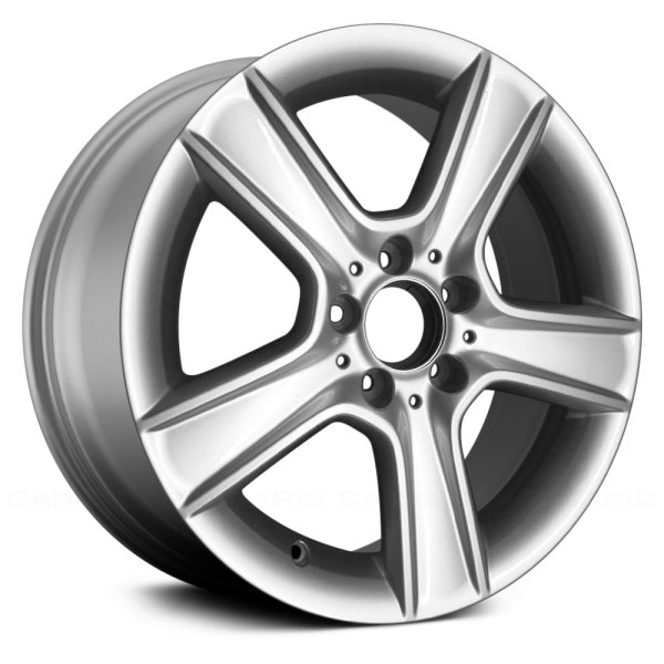Replace® - 17 x 7.5 5-Spoke Silver Alloy Factory Wheel (Remanufactured)
