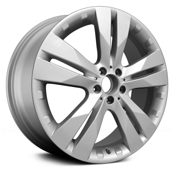 Replace® - 20 x 8.5 Double 5-Spoke Silver Alloy Factory Wheel (Remanufactured)