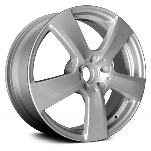 Replace® - 18 x 8.5 5-Spoke Bright Sparkle Silver Alloy Factory Wheel (Remanufactured)