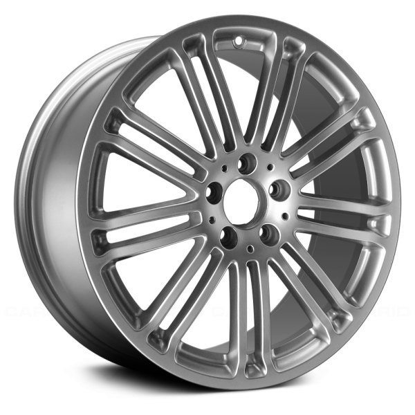 Replace® - 19 x 9.5 9 Double I-Spoke Silver Alloy Factory Wheel (Remanufactured)