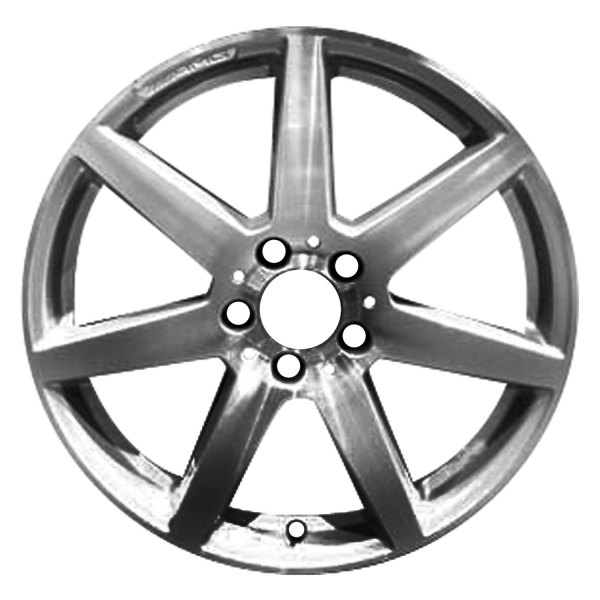 Replace® - 18 x 8.5 7-Spoke Machined and Silver Alloy Factory Wheel (Factory Take Off)