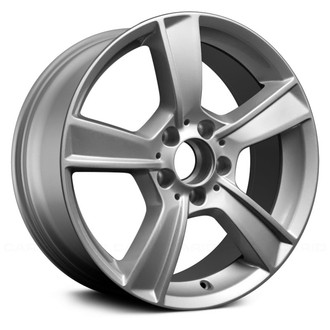 Replace® - 5-Spoke Medium Sparkle with Silver Face 17x8.5 Alloy Factory Wheel - Remanufactured