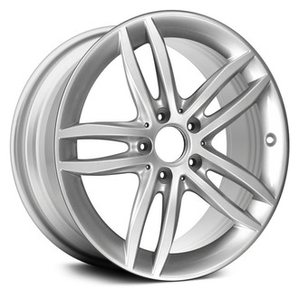 Replace® - Double 5-Spoke Silver 17x7.5 Alloy Factory Wheel - Remanufactured