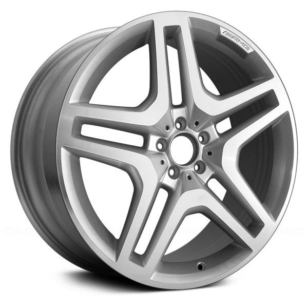 Replace® - 21 x 10 Double 5-Spoke Silver Alloy Factory Wheel (Remanufactured)