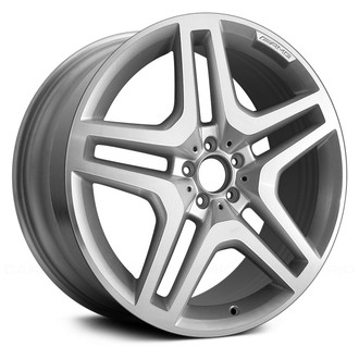 Replace® - Double 5-Spoke Silver 21x10 Alloy Factory Wheel - Remanufactured