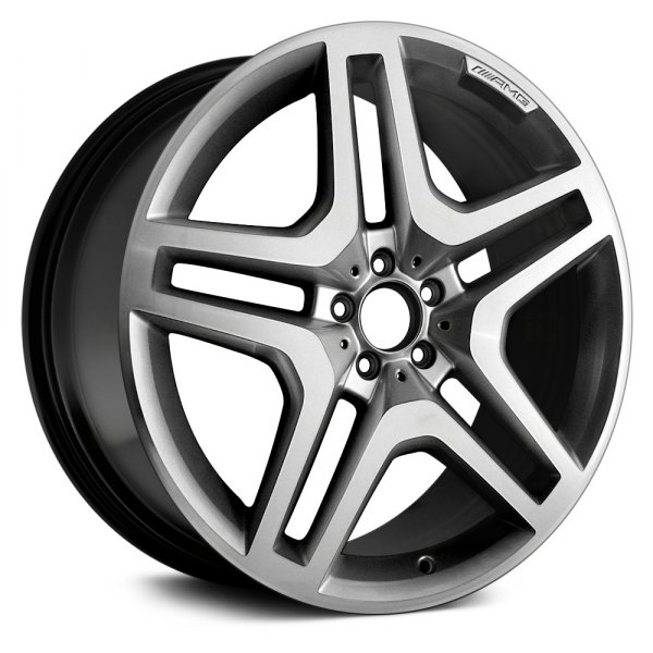 Replace® - 21 x 10 10-Spoke Black Alloy Factory Wheel (Remanufactured)