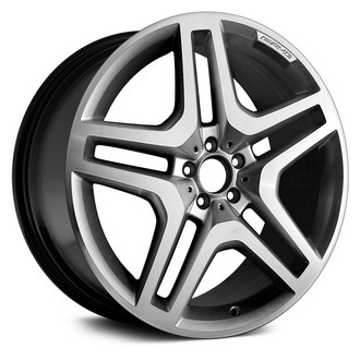 Replace® - 10-Spoke Black 21x10 Alloy Factory Wheel - Remanufactured
