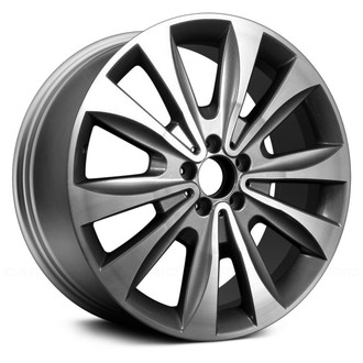 Replace® - 5 V-Spoke Silver with Machined Face 20x8.5 Alloy Factory Wheel - Remanufactured